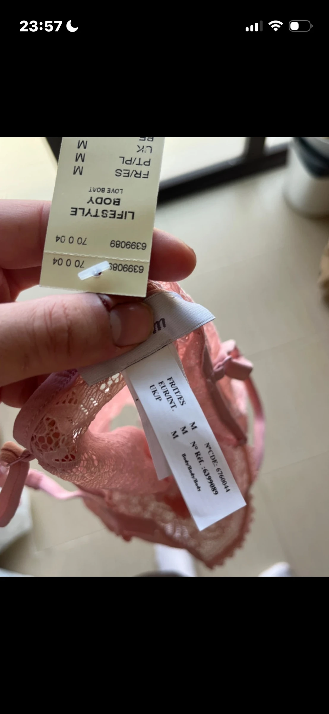 Body encaje etam talla M – photo 4